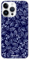 iSaprio Blue Leaves 05 pro iPhone 15 Pro Max - Phone Cover
