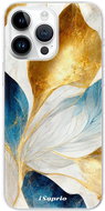 iSaprio Blue Leaves pro iPhone 15 Pro Max - Phone Cover