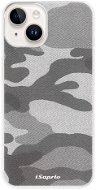 iSaprio Gray Camuflage 02 pro iPhone 15 Plus - Phone Cover