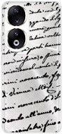 iSaprio Handwriting 01 pro black pro Honor 90 5G - Phone Cover
