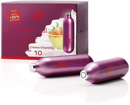 iSi N2O, 24 pcs - Whipped Cream Cartridges - Main image