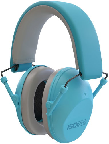 ISOtunes Junior Defender EN352 Children's earmuffs, blue - Hearing Protection - Main image