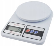 ISO Kuchyňská váha 10 kg / 1 g, bílá - Kitchen Scale