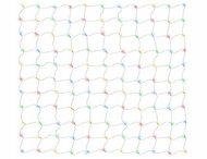ISO 11339 LED světelná síť 260 × 200 cm, 160 diod, multicolor - Světelný řetěz