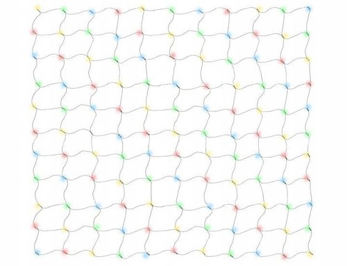 ISO 11339 LED světelná síť 260 × 200 cm, 160 diod, multicolor - Světelný řetěz - Main image