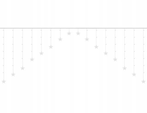 ISO 11338 stars 136 LED cold white - Light Chain - Main image