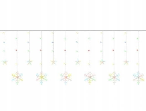 ISO 11323 csillagok 138 LED, 31 V, multicolor - Fényfüzér - Fő fotó