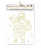Malatec 17224 3D LED illuminated Santa Claus - Light Chain