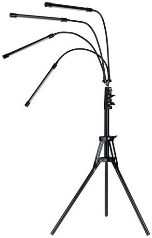 Gardlov 19388 LED növénynevelő lámpa állvánnyal, 80 LED, 4 panel, 14 W - LED lámpa - Fő fotó