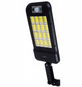 Izoxis 19444 Pouličné osvetlenie solárne 240 LED COB, IP67, 72 W, 800 lm čierne - LED svietidlo