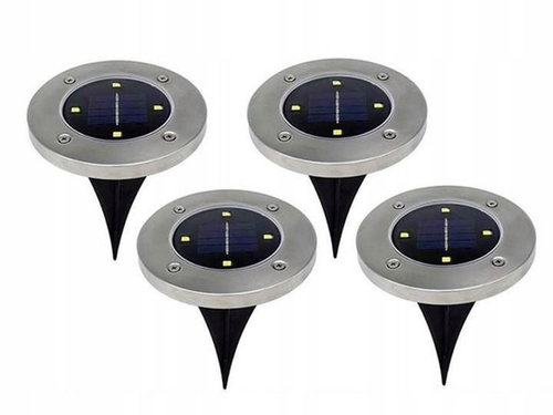 Verk 15543 Garden solar light LED cold white 4pcs - LED Light - Main image
