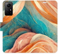 iSaprio flip pouzdro Blue and Orange pro Xiaomi Redmi Note 12S - Phone Cover