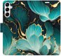 iSaprio flip pouzdro Blue Flowers 02 pro Samsung Galaxy A14 / A14 5G - Phone Cover