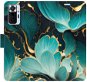 iSaprio flip puzdro Blue Flowers 02 pre Xiaomi Redmi Note 10 Pro - Kryt na mobil