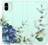 iSaprio flip pouzdro Blue Flowers pro Xiaomi Redmi A1 / A2 - Phone Cover