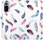 iSaprio flip pouzdro Colorful Feathers pro Xiaomi Redmi Note 10 Pro - Phone Cover