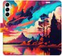 iSaprio flip pouzdro Colorful Mountains 02 pro Samsung Galaxy A14 / A14 5G - Phone Cover