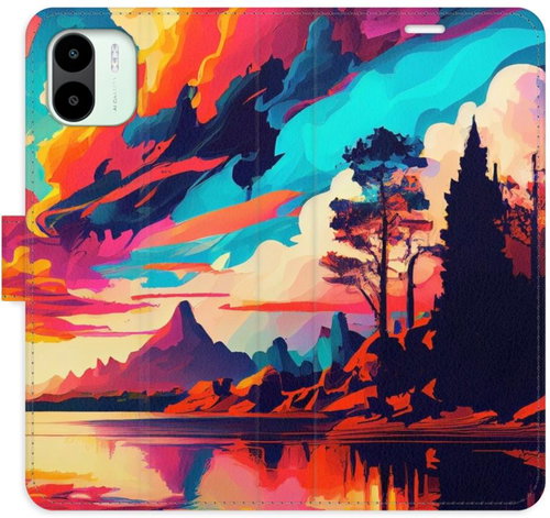 iSaprio flip pouzdro Colorful Mountains 02 pro Xiaomi Redmi A1 / A2 - Phone Cover - Main image