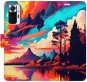 iSaprio flip pouzdro Colorful Mountains 02 pro Xiaomi Redmi Note 10 Pro - Phone Cover