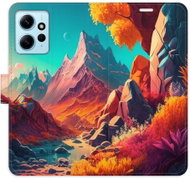 iSaprio flip pouzdro Colorful Mountains pro Xiaomi Redmi Note 12 5G - Phone Cover