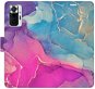 iSaprio flip pouzdro Colour Marble 02 pro Xiaomi Redmi Note 10 Pro - Phone Cover