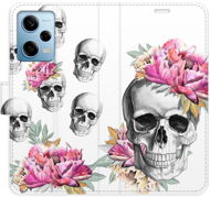 iSaprio flip puzdro Crazy Skull pre Xiaomi Redmi Note 12 Pro 5G/Poco X5 Pro 5G - Kryt na mobil