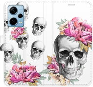 iSaprio flip pouzdro Crazy Skull pro Xiaomi Redmi Note 12 Pro+ 5G - Phone Cover