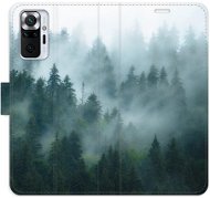 iSaprio flip pouzdro Dark Forest pro Xiaomi Redmi Note 10 Pro - Phone Cover