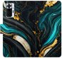 iSaprio flip puzdro Dark Paint pre Xiaomi Redmi Note 10 Pro - Kryt na mobil