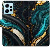 iSaprio flip pouzdro Dark Paint pro Xiaomi Redmi Note 12 5G - Phone Cover