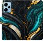 Phone Cover iSaprio flip pouzdro Dark Paint pro Xiaomi Redmi Note 12 Pro+ 5G - Kryt na mobil