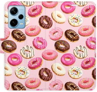 iSaprio flip pouzdro Donuts Pattern 03 pro Xiaomi Redmi Note 12 Pro+ 5G - Phone Cover