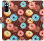 iSaprio flip pouzdro Donuts Pattern pro Xiaomi Redmi Note 10 Pro - Phone Cover