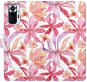 iSaprio flip pouzdro Flower Pattern 10 pro Xiaomi Redmi Note 10 Pro - Phone Cover
