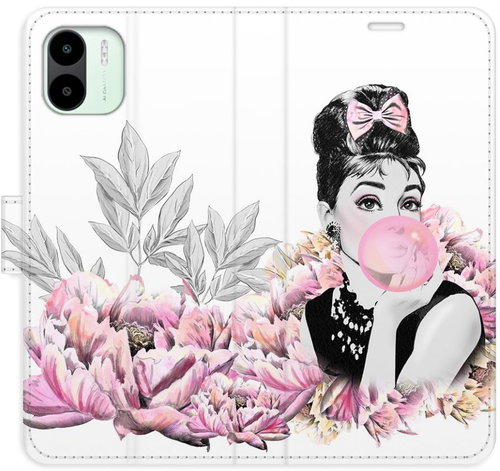 iSaprio flip pouzdro Girl with bubble pro Xiaomi Redmi A1 / A2 - Phone Cover - Main image