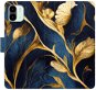 Phone Cover iSaprio flip pouzdro GoldBlue pro Xiaomi Redmi A1 / A2 - Kryt na mobil