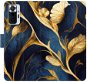 iSaprio flip pouzdro GoldBlue pro Xiaomi Redmi Note 10 Pro - Phone Cover
