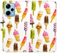 iSaprio flip pouzdro Ice Cream Pattern pro Xiaomi Redmi Note 12 Pro+ 5G - Phone Cover