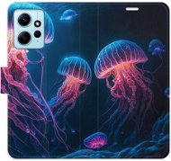 iSaprio flip pouzdro Jellyfish pro Xiaomi Redmi Note 12 5G - Phone Cover