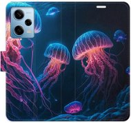 iSaprio flip pouzdro Jellyfish pro Xiaomi Redmi Note 12 Pro 5G / Poco X5 Pro 5G - Phone Cover