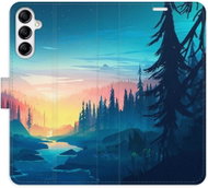 iSaprio flip pouzdro Magical Landscape pro Samsung Galaxy A14 / A14 5G - Phone Cover