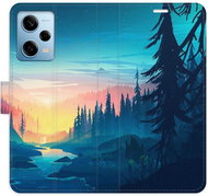 iSaprio flip case Magical Landscape for Xiaomi Redmi Note 12 Pro 5G / Poco X5 Pro 5G - Phone Cover
