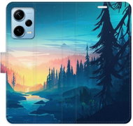 iSaprio flip pouzdro Magical Landscape pro Xiaomi Redmi Note 12 Pro+ 5G - Phone Cover