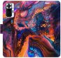 iSaprio flip pouzdro Magical Paint pro Xiaomi Redmi Note 10 Pro - Phone Cover