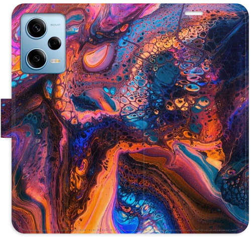 iSaprio flip pouzdro Magical Paint pro Xiaomi Redmi Note 12 Pro 5G / Poco X5 Pro 5G - Phone Cover - Main image