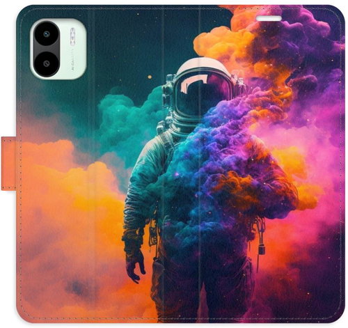 iSaprio flip pouzdro Astronaut in Colours 02 pro Xiaomi Redmi A1 / A2 - Phone Cover - Main image