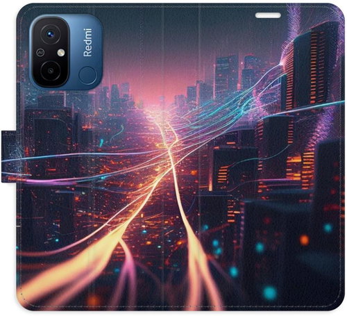 iSaprio flip pouzdro Modern City pro Xiaomi Redmi 12C - Phone Cover - Main image