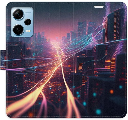 iSaprio flip pouzdro Modern City pro Xiaomi Redmi Note 12 Pro+ 5G - Phone Cover - Main image