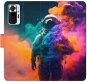 iSaprio flip puzdro Astronaut in Colours 02 pre Xiaomi Redmi Note 10 Pro - Kryt na mobil