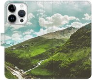 iSaprio flip puzdro Mountain Valley pre iPhone 15 Pro - Kryt na mobil